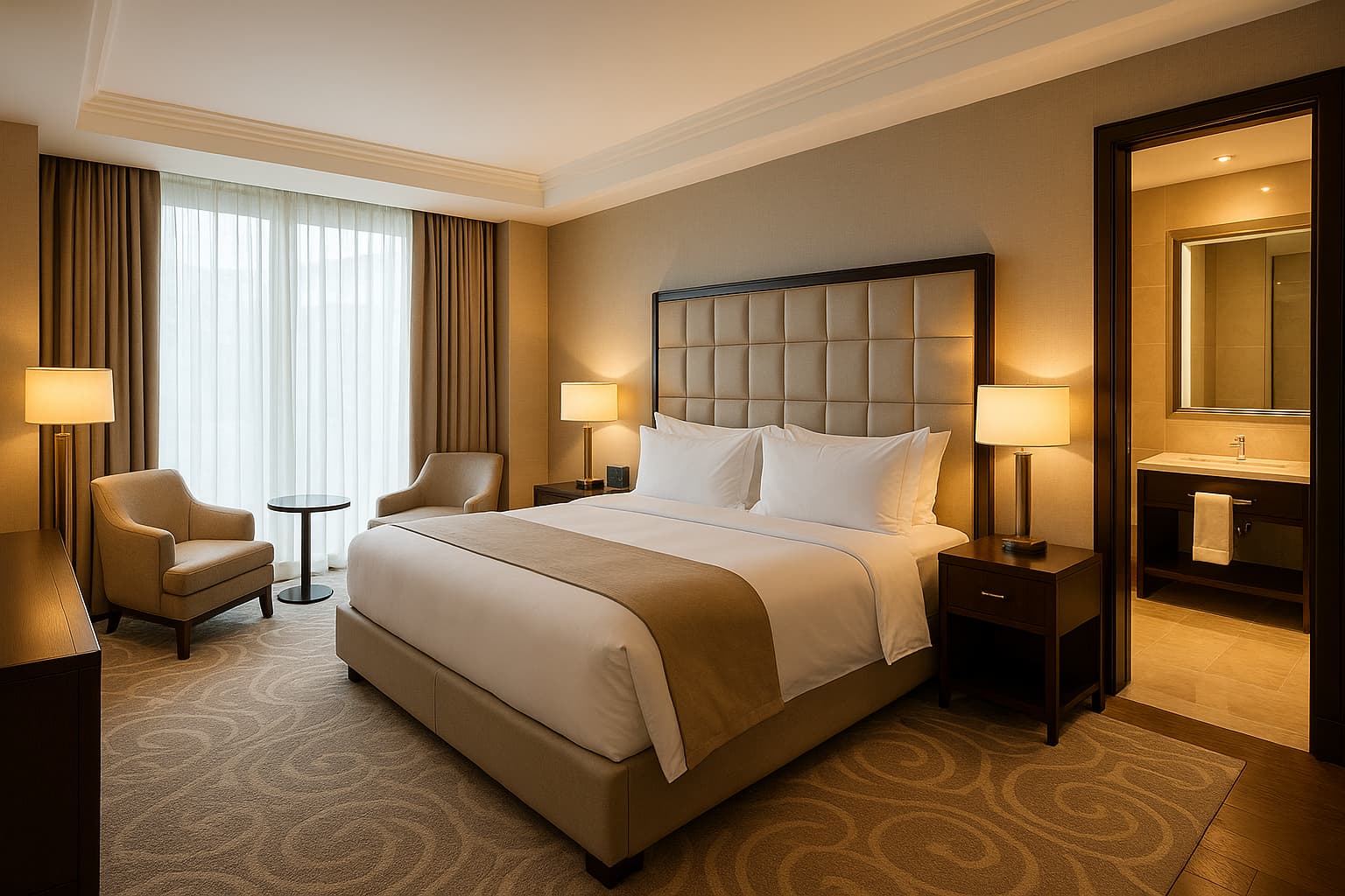 Luxury Hotel Room